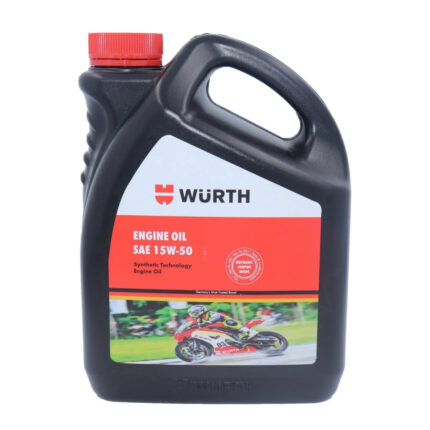 Wurth 15W50 - API SL JASO MA2 High Performance Engine Oil (2500 ml)