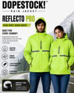 DOPESTOCK! Reflecto Pro Rain Jacket - Image 4